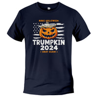 Load image into Gallery viewer, Patriot trumpkin 2024 T shirt Navy color
