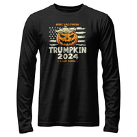 Load image into Gallery viewer, Patriot Trumpkin 2024 Long sleeve black heather color
