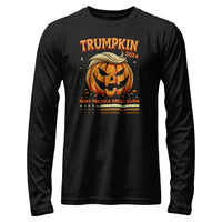 Load image into Gallery viewer, Trumpkin 2024 Long Sleeve blak heather color
