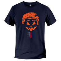 Load image into Gallery viewer, Patriot trumpkin T shirt navy color
