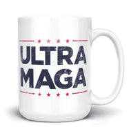 Load image into Gallery viewer, Ultra maga 15oz Mug white color
