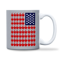 Load image into Gallery viewer, American Flag Mug | Light Grey
