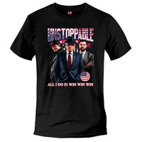 Load image into Gallery viewer, Unstoppable donald trump Black Heather color
