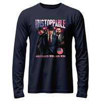 Load image into Gallery viewer, Unstoppable Donald trump Long Sleeve navy color
