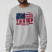 Load image into Gallery viewer, United for Trump 2024 Sweatshirt

