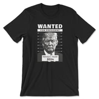 Load image into Gallery viewer, Donald Trump Mugshot Tee black color
