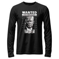 Load image into Gallery viewer, Donald Trump Mugshot Long Sleeve Shirt black color
