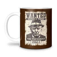 Load image into Gallery viewer, Donald Trump Wild West Wanted Mug
