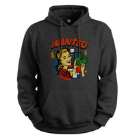 Load image into Gallery viewer, Wanted Hoodie dark heather color
