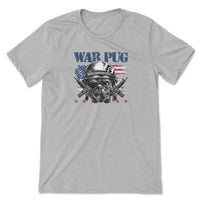 Load image into Gallery viewer, War Pug Tee Atheltic Heather Color
