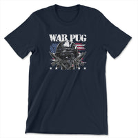 Load image into Gallery viewer, War Pug Tee Navy Color

