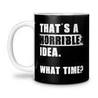 Load image into Gallery viewer, what time mug 11oz black color
