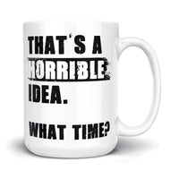 Load image into Gallery viewer, what time mug 15oz white color
