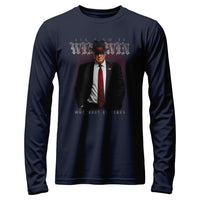 Load image into Gallery viewer, Whatever It Takes Donald trump Long Sleeve navy color
