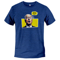 Load image into Gallery viewer, white boy wisdom funny joe biden tshirt heather royal
