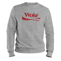 Load image into Gallery viewer, Woke Go Broke Crewneck Sweatshirt
