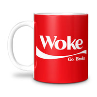 Load image into Gallery viewer, woke go broke, anti woke gaffe funny gift
