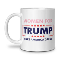 Load image into Gallery viewer, Women For donald Trump Mug | White

