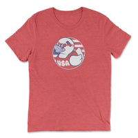 Load image into Gallery viewer, Free Tonight Premium Triblend T-Shirt |  Red
