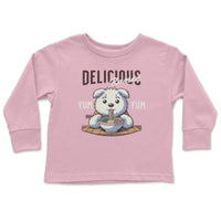 Load image into Gallery viewer, Delicious Ramen Toddler Long Sleeve pink color
