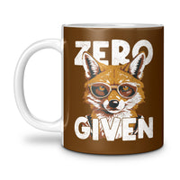 Load image into Gallery viewer, zero given mug 11oz brown color
