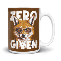 Load image into Gallery viewer, zero given mug 15oz brown color
