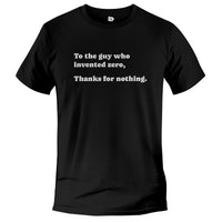 Load image into Gallery viewer, zero inventor humor unisex tshirt
