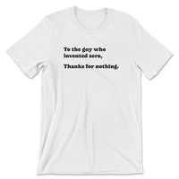 Load image into Gallery viewer, Zero Inventor Tee White color
