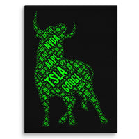 Load image into Gallery viewer, Raging Bull Trading Vertical Canvas Wall Art
