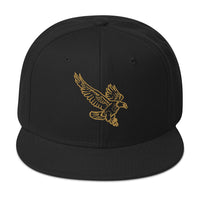 Load image into Gallery viewer, Eagle Snapback Hat front view
