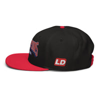 Load image into Gallery viewer, Presidential Champs Snapback Hat black red color
