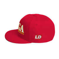 Load image into Gallery viewer, MAGA OG Snapback Hat red color
